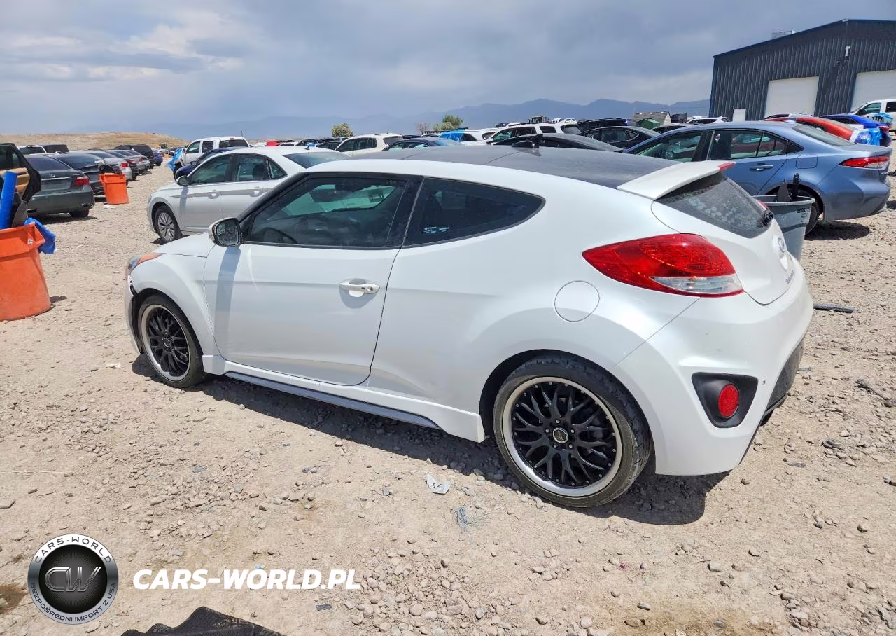 2013 Hyundai Veloster Turbo VIN:KMHTC6AE2DU175068 - 2