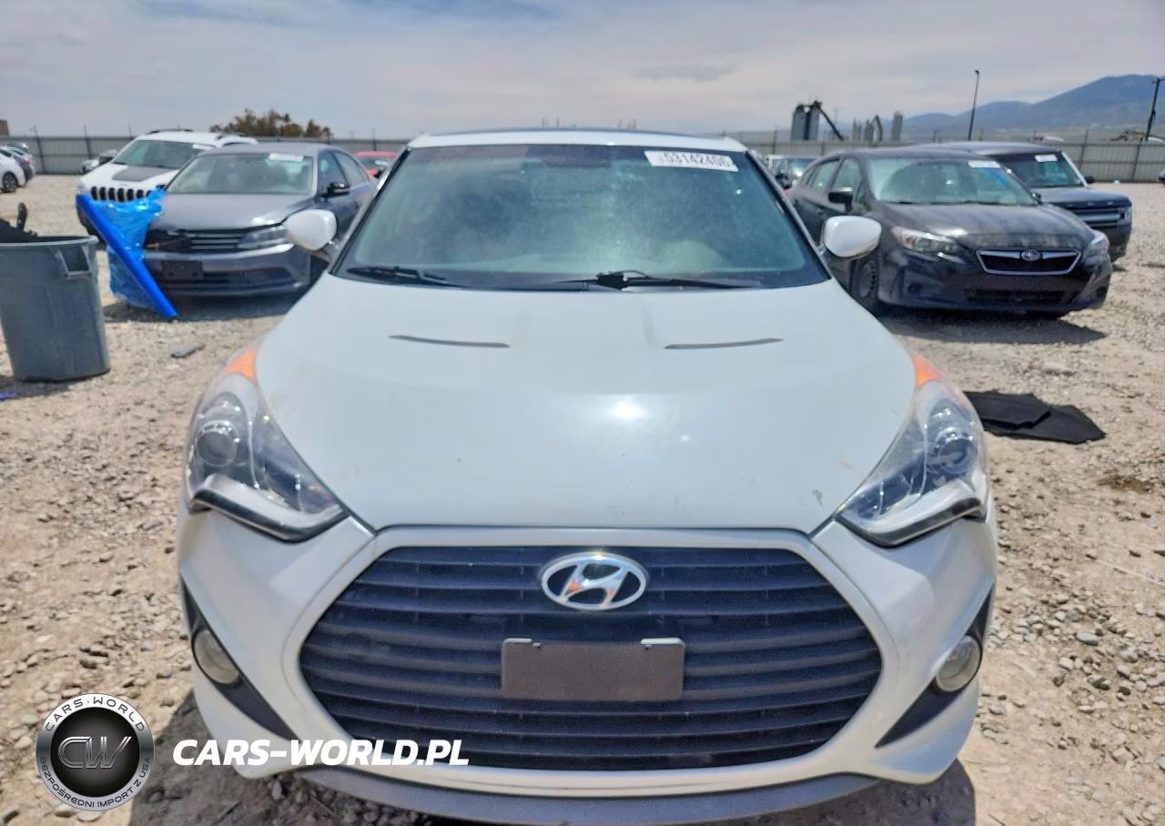 2013 Hyundai Veloster Turbo VIN:KMHTC6AE2DU175068 - 5
