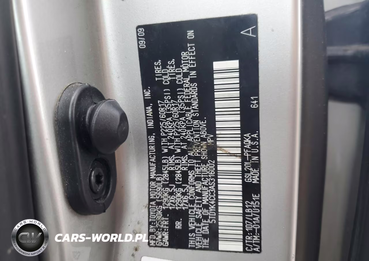 2010 Toyota Sienna Xle VIN:5TDYK4CC3AS316002 - 13