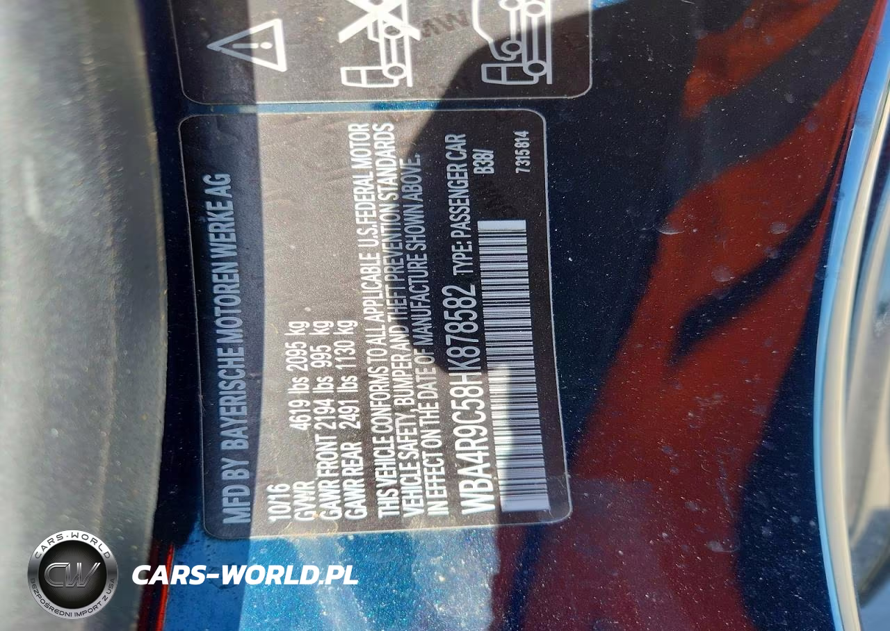 2017 BMW 430Xi VIN:WBA4R9C58HK878582 - 12