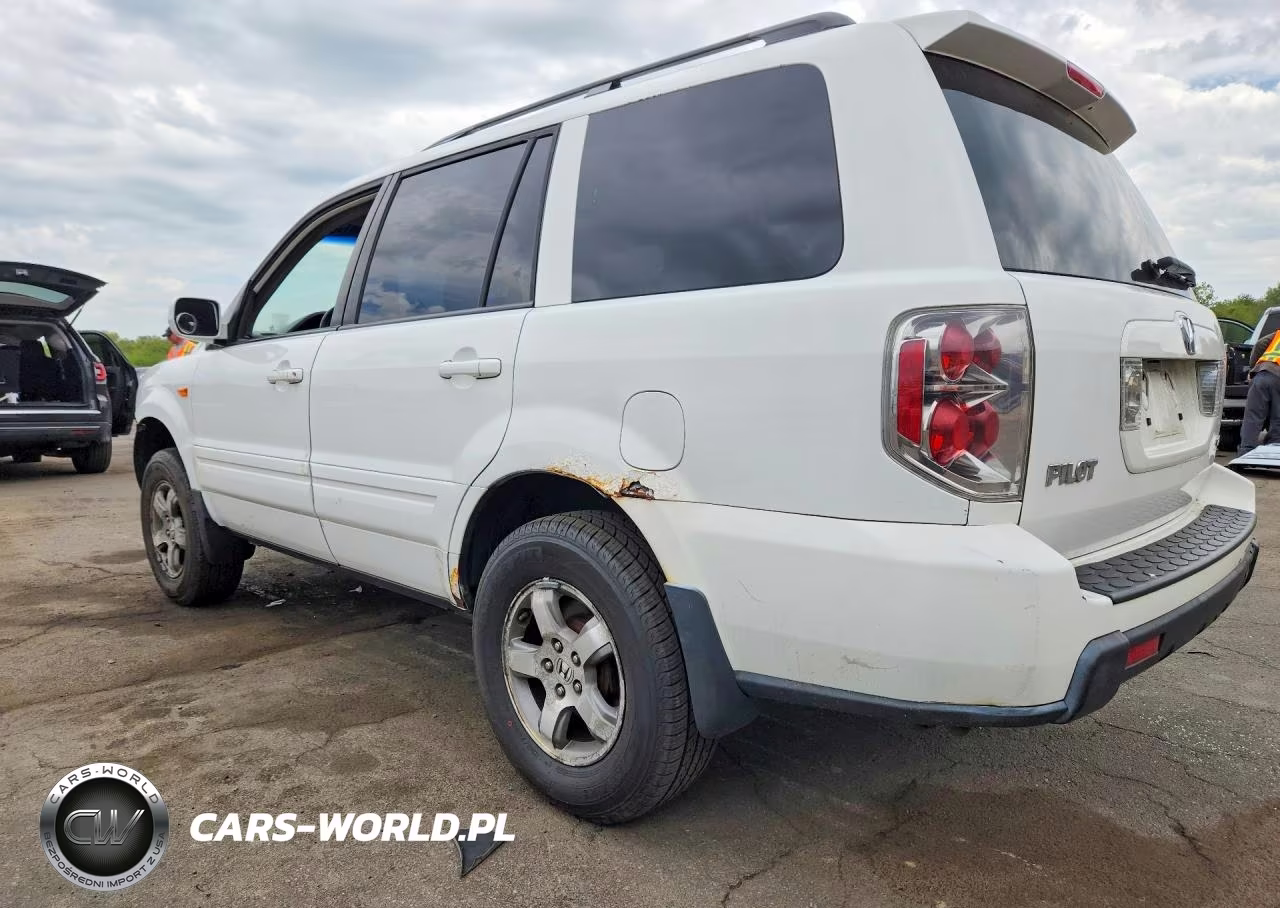 2006 Honda Pilot Ex VIN:2HKYF18496H554292 - 2