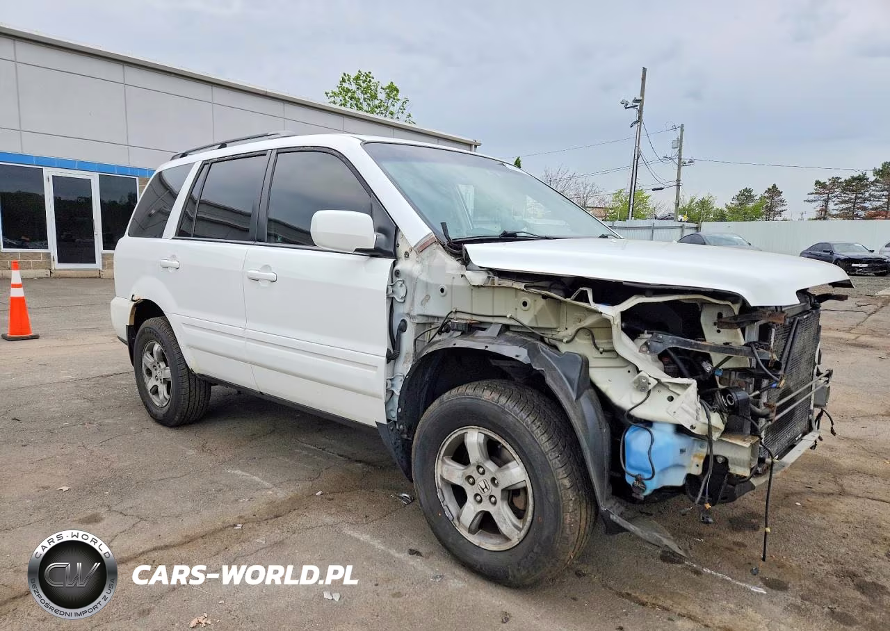 2006 Honda Pilot Ex VIN:2HKYF18496H554292 - 4
