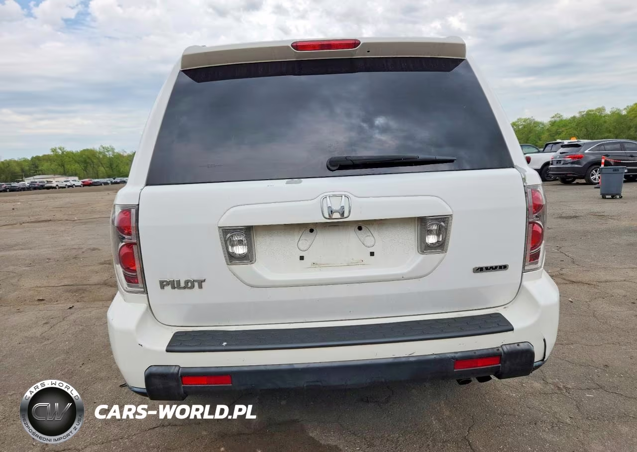 2006 Honda Pilot Ex VIN:2HKYF18496H554292 - 6