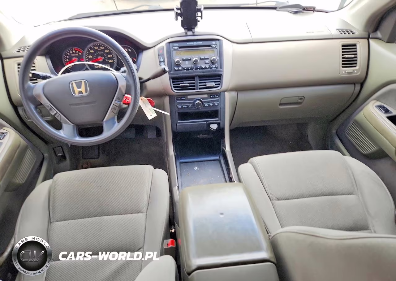 2006 Honda Pilot Ex VIN:2HKYF18496H554292 - 8