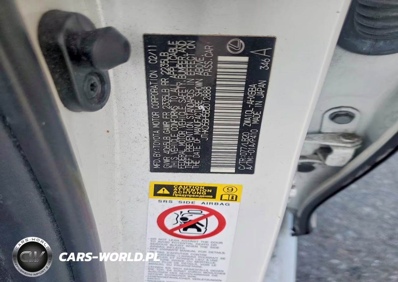 2011 Lexus Ct 200 VIN:JTHKD5BH5B2012888 - 12