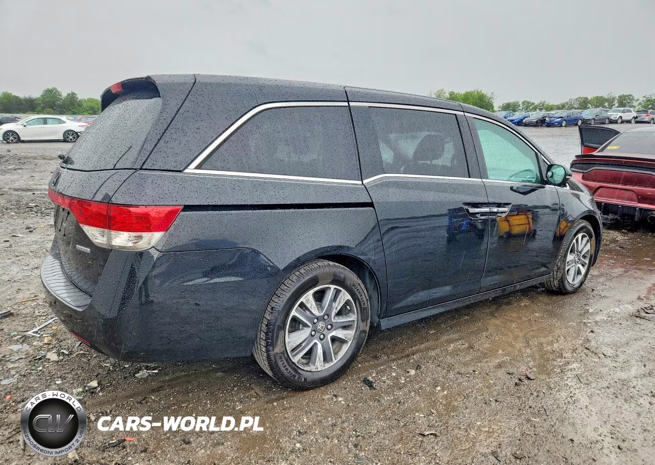 2014 Honda Odyssey Touring VIN:5FNRL5H94EB100402 - 3