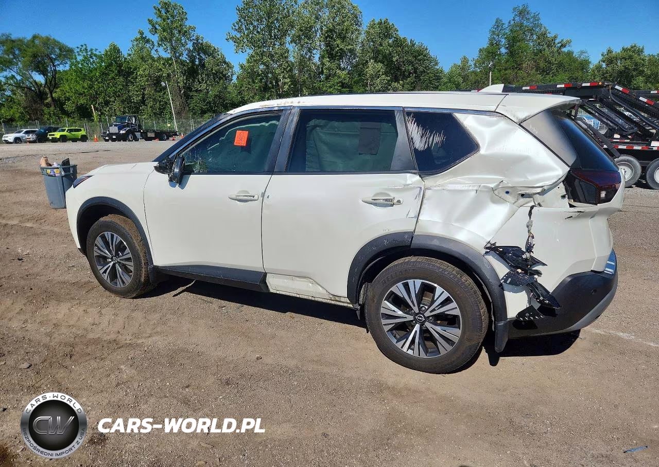2022 Nissan Rogue Sv VIN:5N1BT3BA6NC719651 - 2