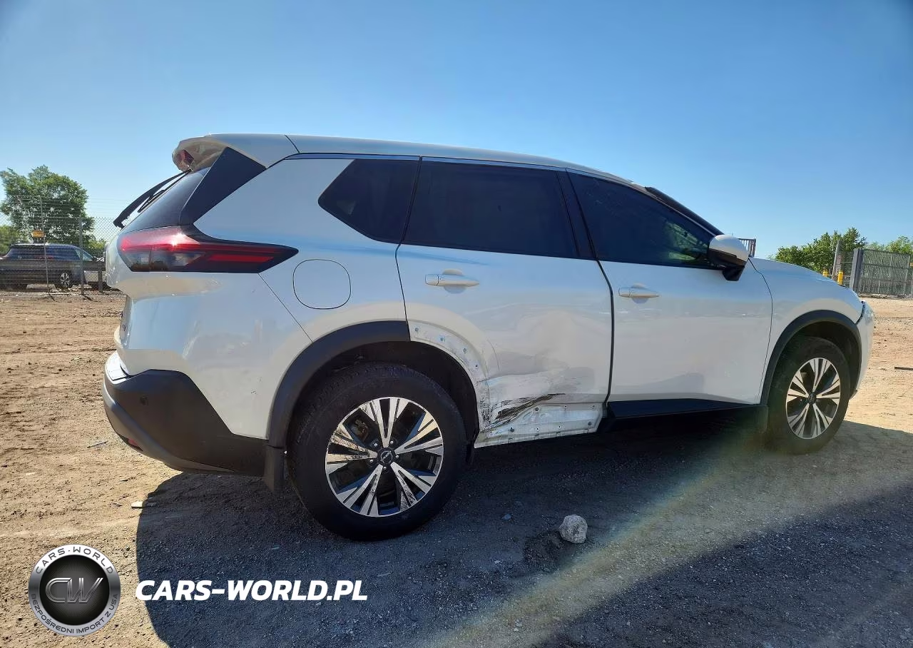 2022 Nissan Rogue Sv VIN:5N1BT3BA6NC719651 - 3