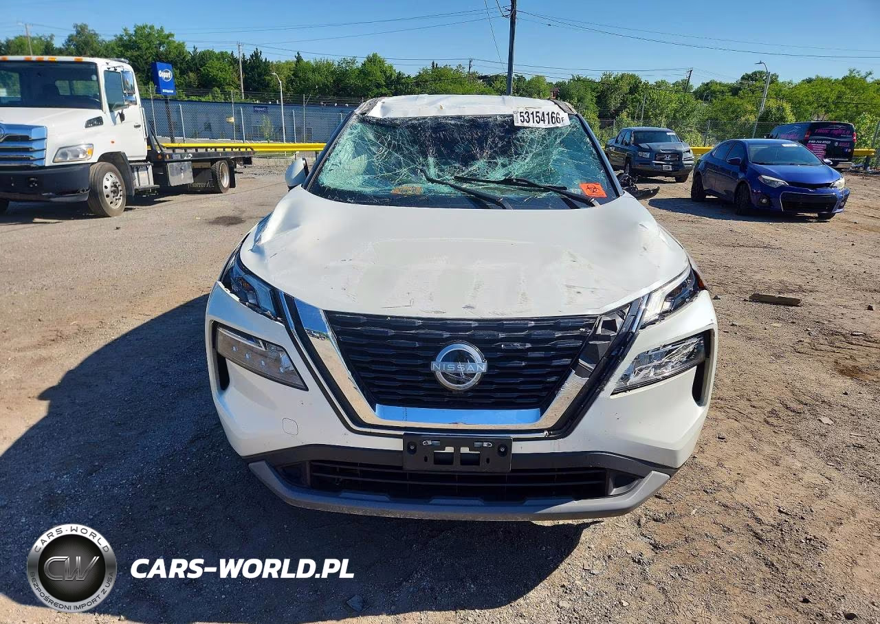 2022 Nissan Rogue Sv VIN:5N1BT3BA6NC719651 - 5