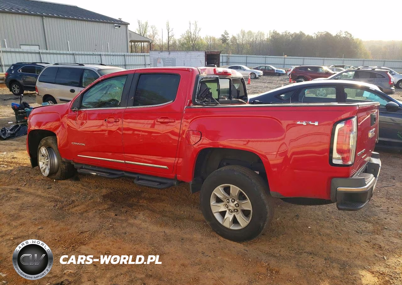 2016 GMC Canyon Sle VIN:1GTG6CE31G1110352 - 2