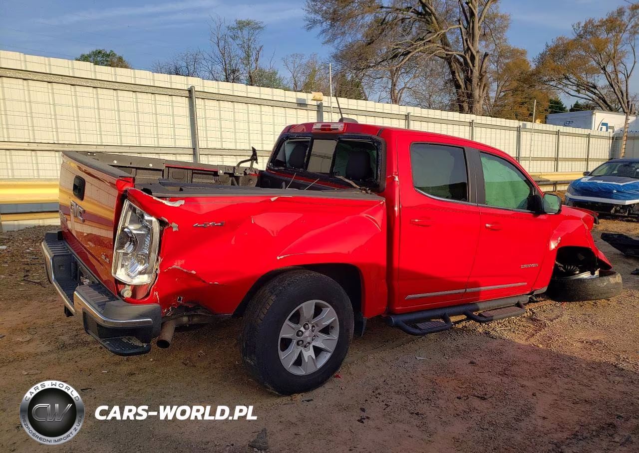2016 GMC Canyon Sle VIN:1GTG6CE31G1110352 - 3
