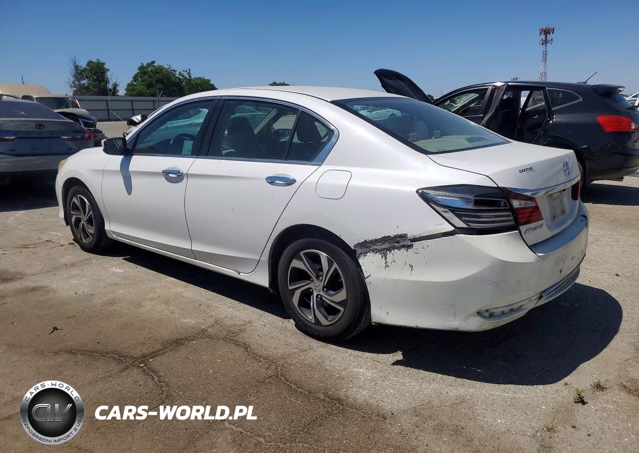 2016 Honda Accord Lx VIN:1HGCR2F37GA031283 - 2