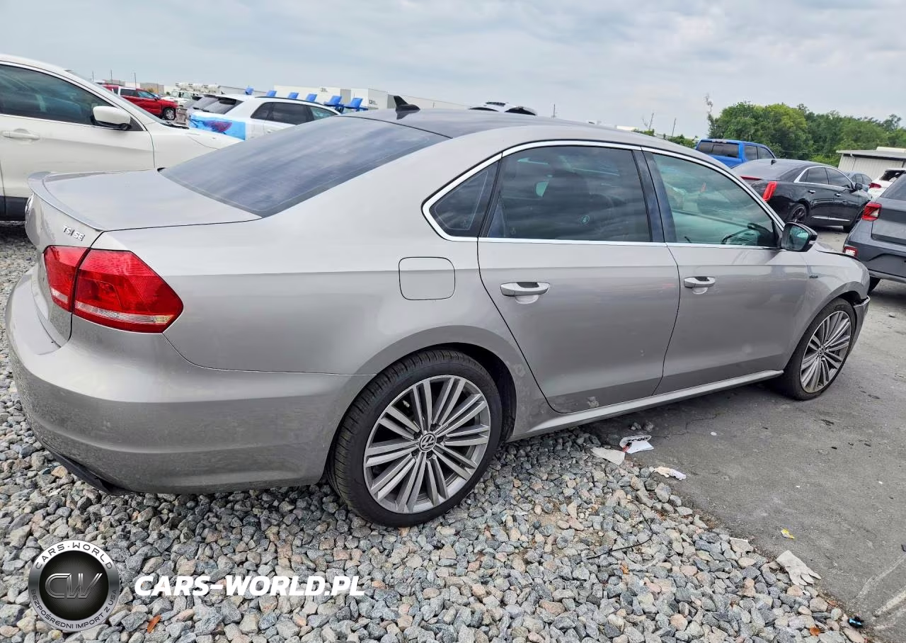 2014 Volkswagen Passat Se VIN:1VWBT7A3XEC093517 - 3