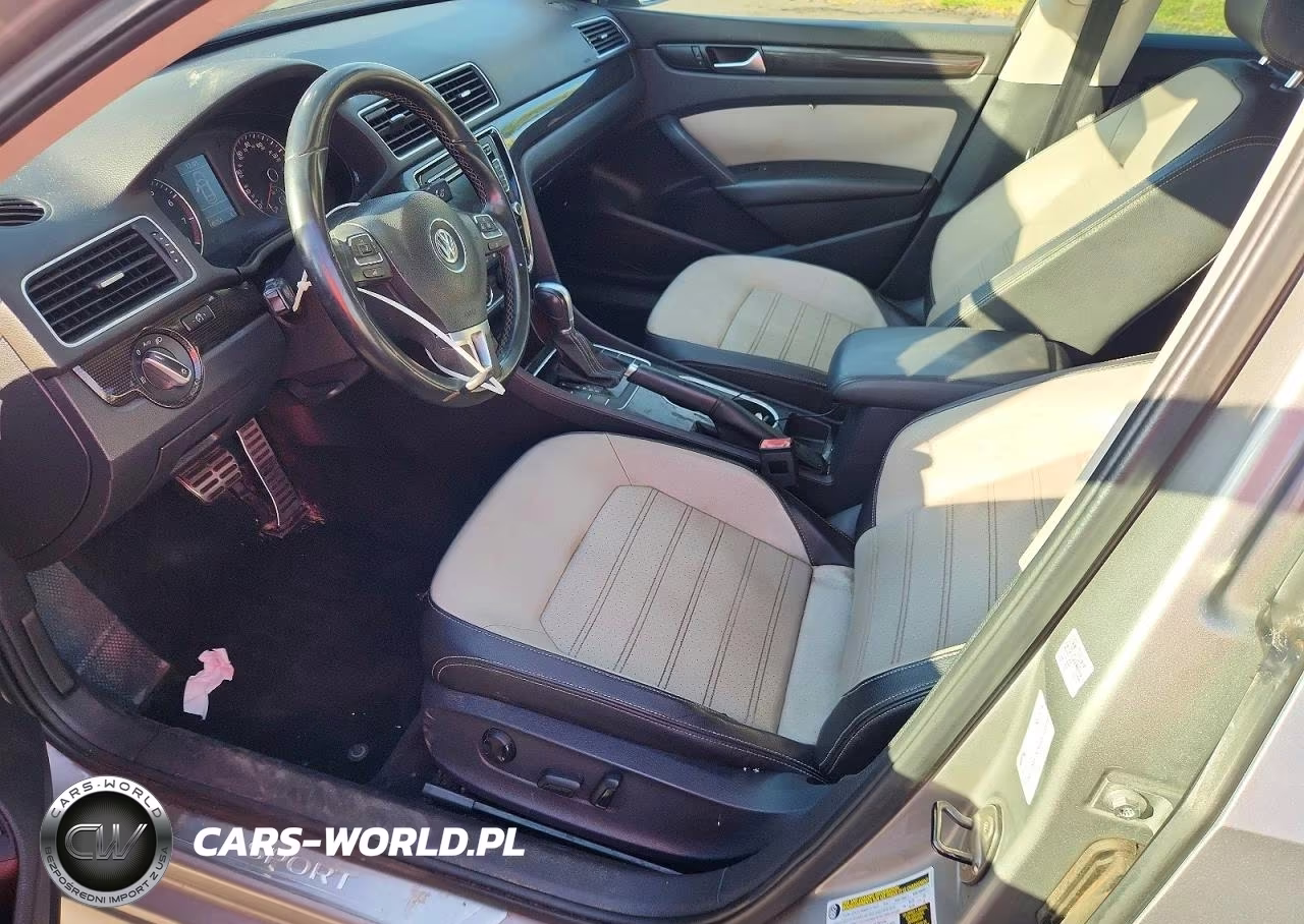 2014 Volkswagen Passat Se VIN:1VWBT7A3XEC093517 - 7