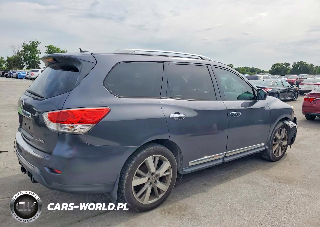 2014 Nissan Pathfinder Platinum VIN:5N1AR2MN6EC710503 - 3