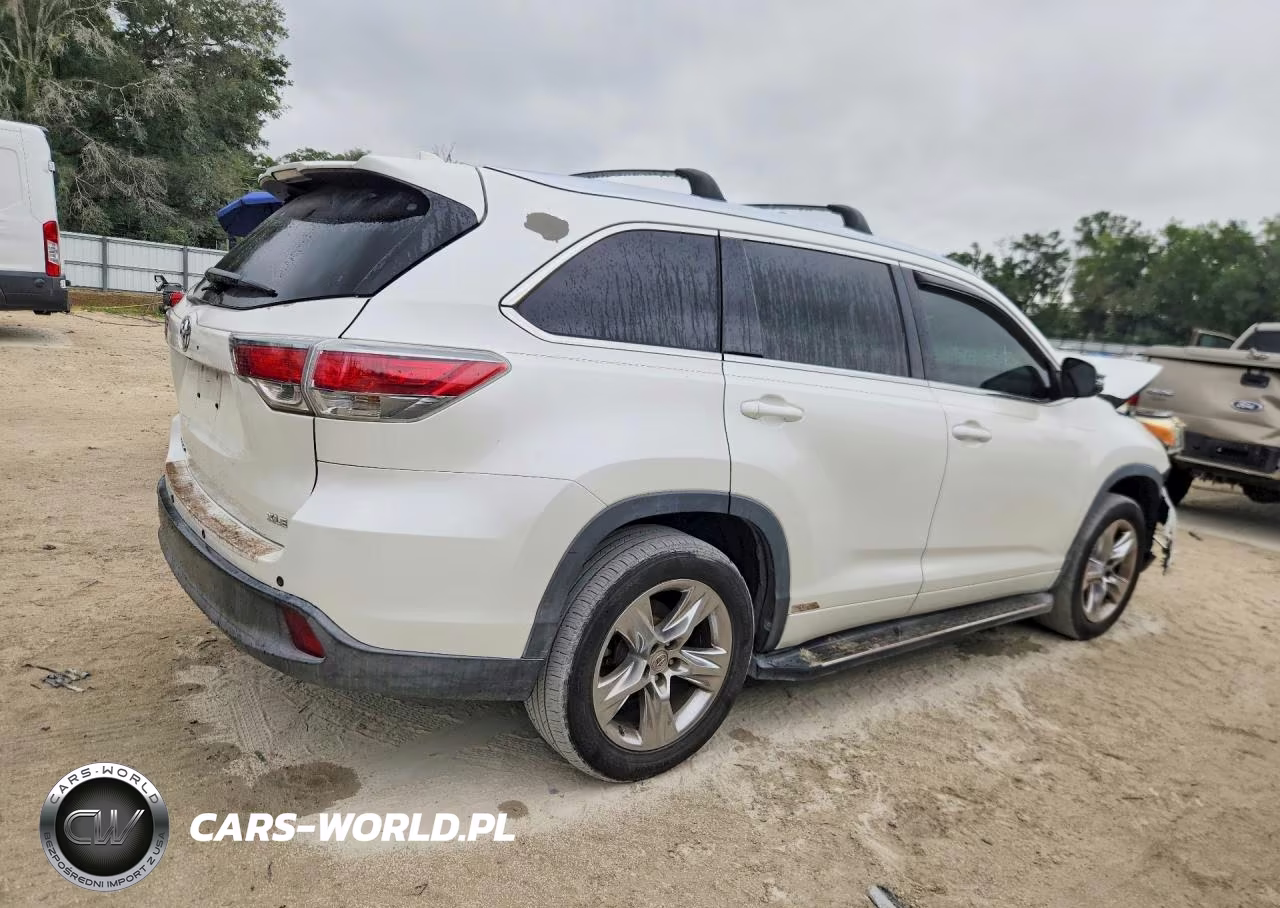 2014 Toyota Highlander Xle VIN:5TDKKRFH3ES006870 - 3