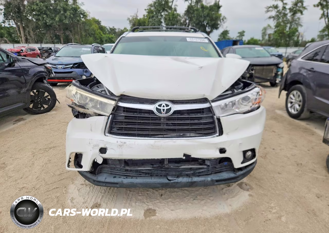 2014 Toyota Highlander Xle VIN:5TDKKRFH3ES006870 - 5
