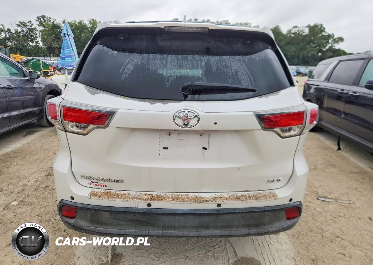 2014 Toyota Highlander Xle VIN:5TDKKRFH3ES006870 - 6