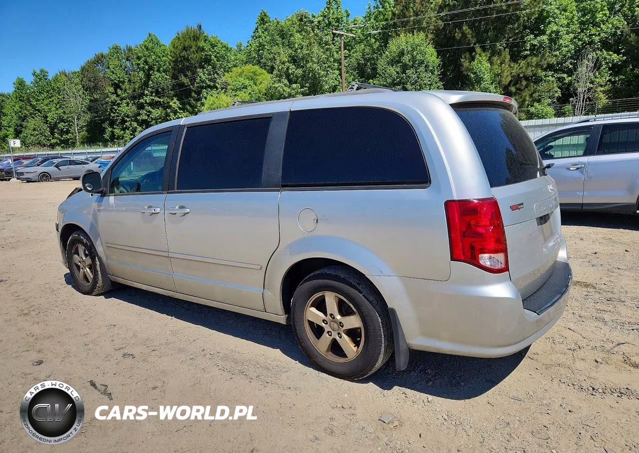 2012 Dodge Grand Caravan Sxt VIN:2C4RDGCG7CR365105 - 2
