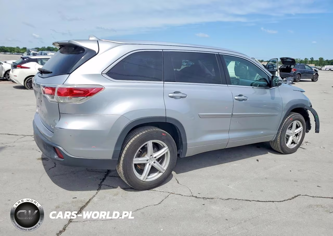 2014 Toyota Highlander Xle VIN:5TDKKRFH3ES036273 - 3
