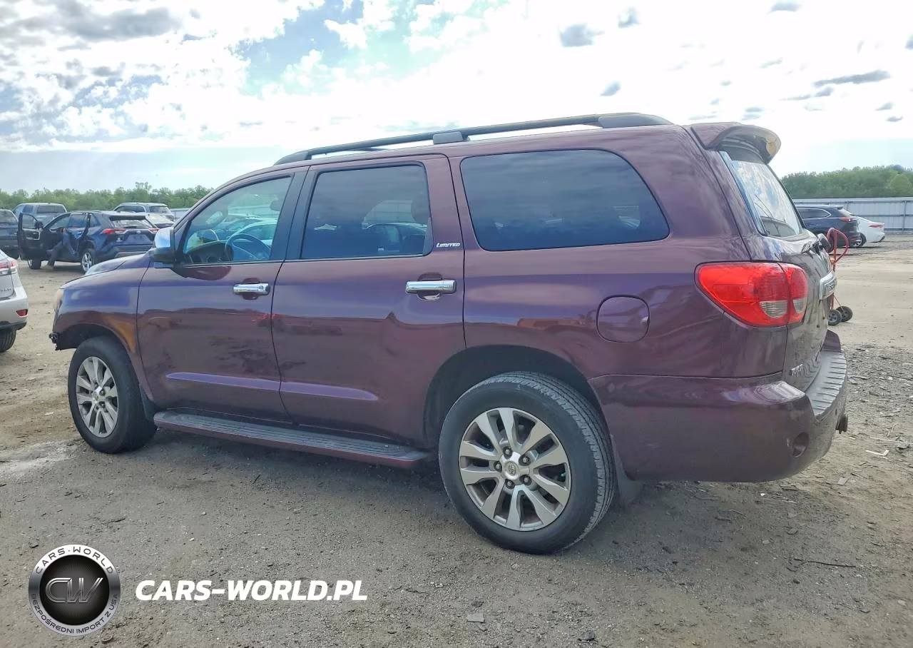 2008 Toyota Sequoia Limited VIN:5TDBY68A88S018501 - 2