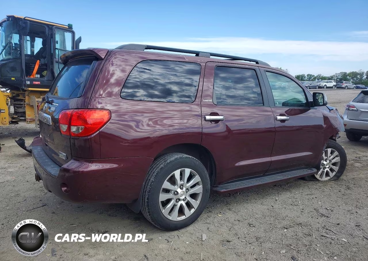 2008 Toyota Sequoia Limited VIN:5TDBY68A88S018501 - 3