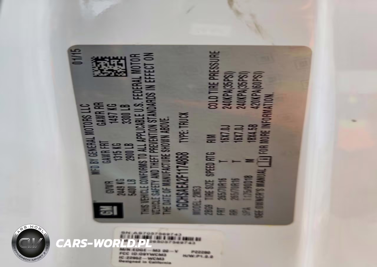 2015 Chevrolet Colorado VIN:1GCHSAEA2F1174868 - 12