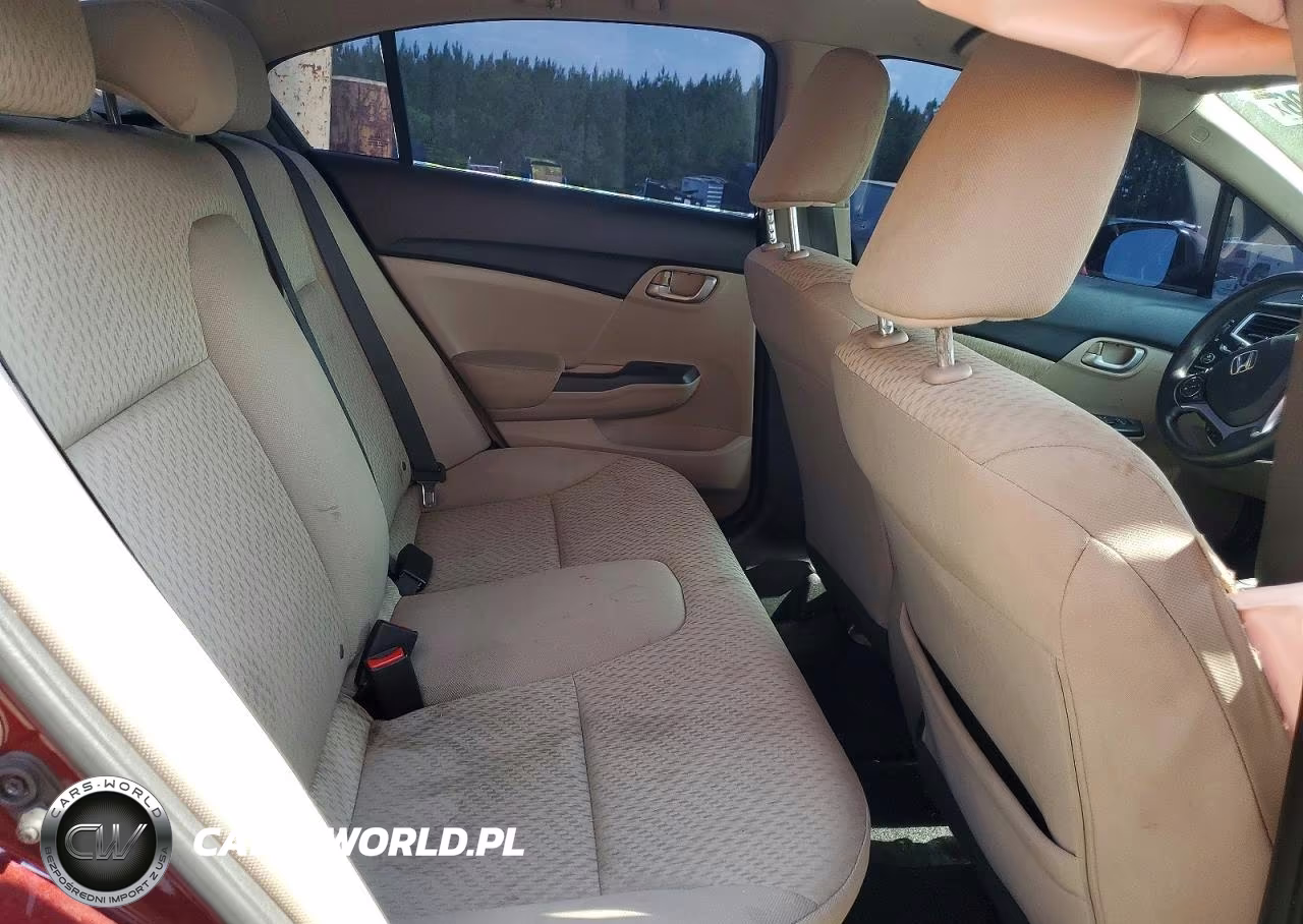 2014 Honda Civic Lx VIN:19XFB2F59EE000225 - 10