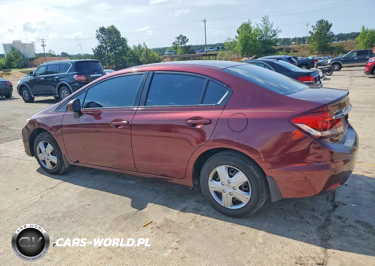 2014 Honda Civic Lx VIN:19XFB2F59EE000225 - 2