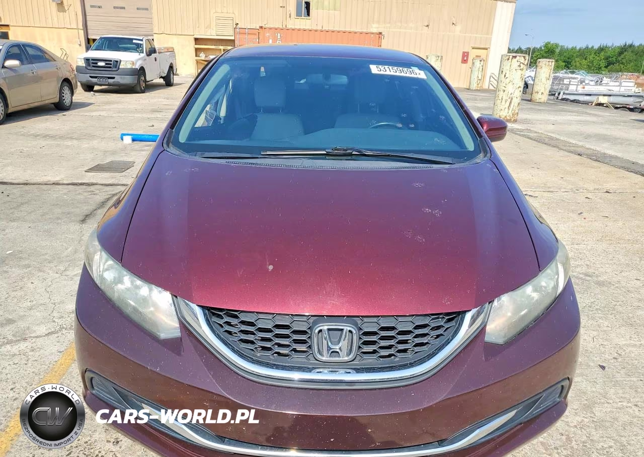 2014 Honda Civic Lx VIN:19XFB2F59EE000225 - 5