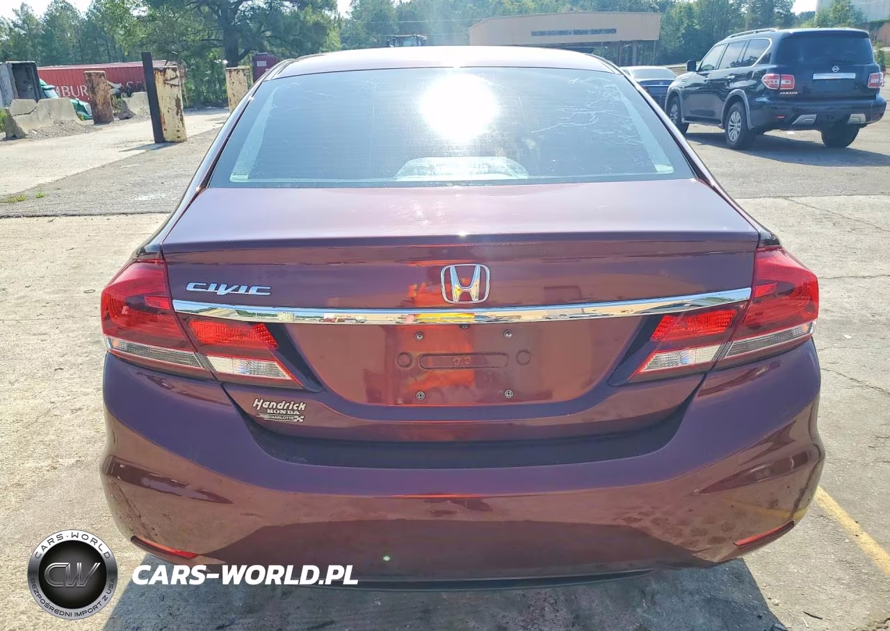 2014 Honda Civic Lx VIN:19XFB2F59EE000225 - 6