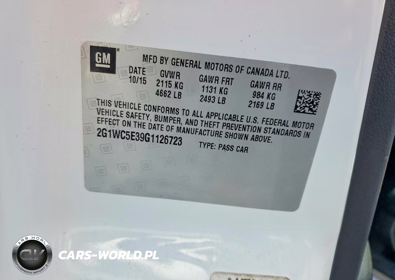 2016 Chevrolet Impala Limited Ltz VIN:2G1WC5E39G1126723 - 12