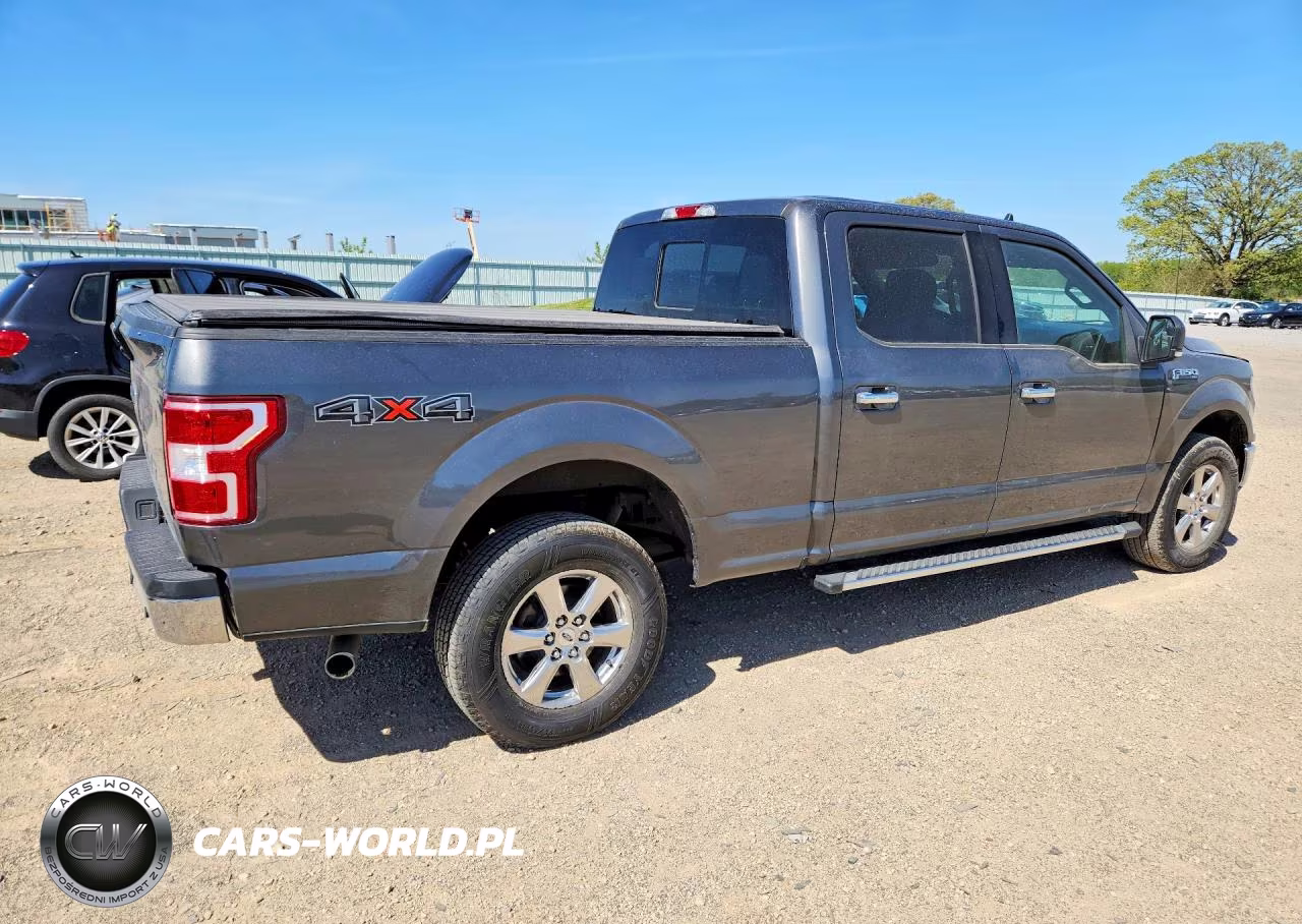 2019 Ford F150 Supercrew VIN:1FTFW1E58KFA41513 - 3
