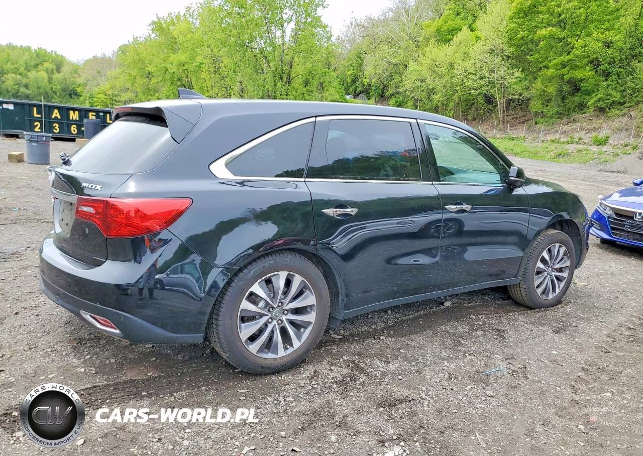 2016 Acura Mdx Technology VIN:5FRYD4H49GB036320 - 3