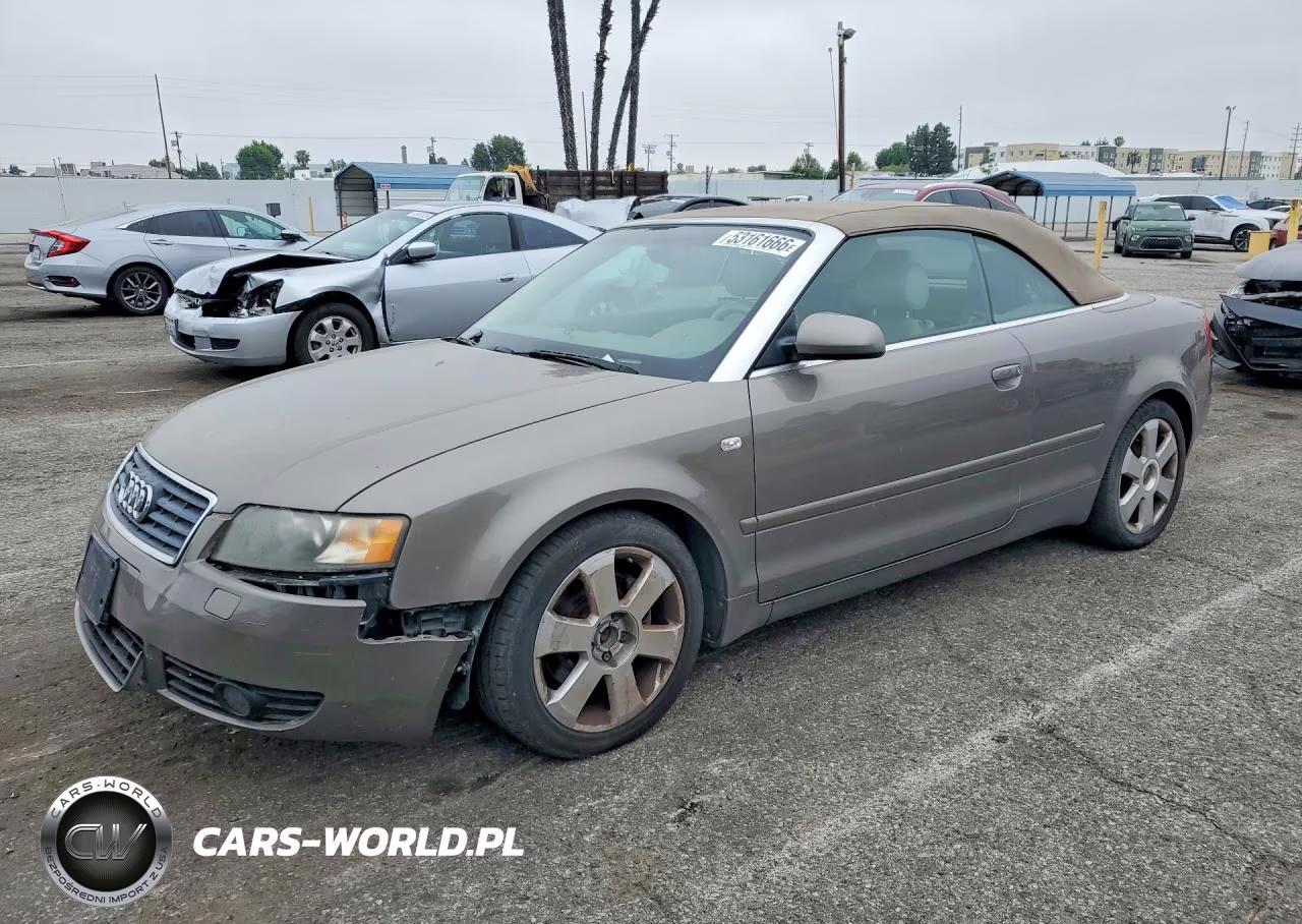 2004 Audi A4 2D Cabrio Qtro 3.