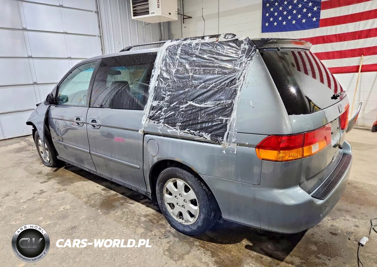 2002 Honda Odyssey Ex VIN:5FNRL18622B043658 - 2