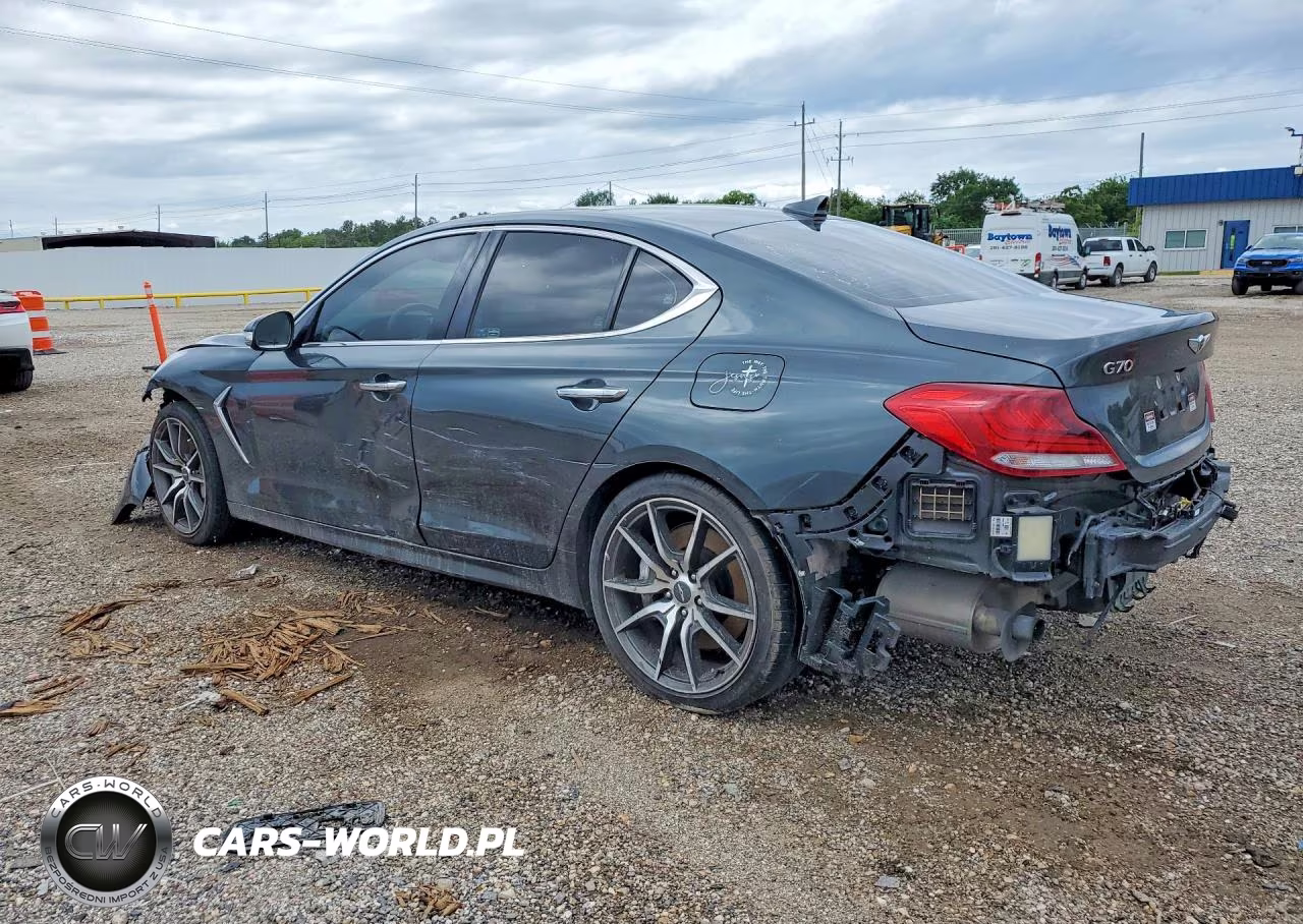 2019 Genesis G70 3.3T Design VIN:KMTG34LE2KU014855 - 2