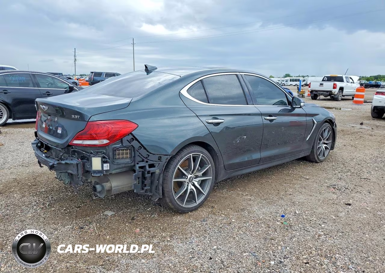 2019 Genesis G70 3.3T Design VIN:KMTG34LE2KU014855 - 3
