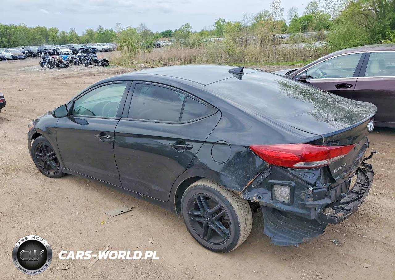 2018 Hyundai Elantra Sel VIN:5NPD84LF4JH231005 - 2
