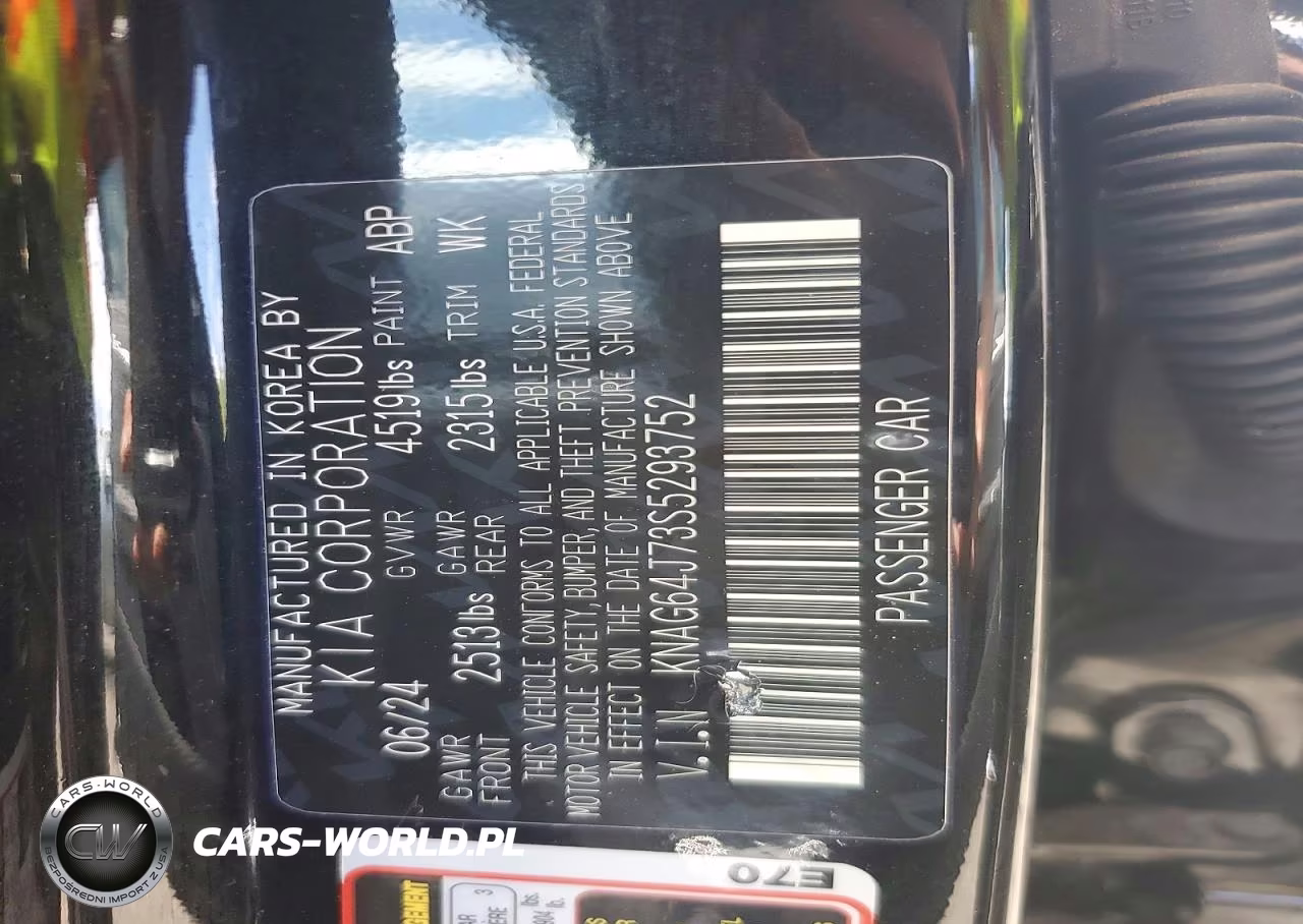 2025 Kia K5 Gt Line VIN:KNAG64J73S5293752 - 12