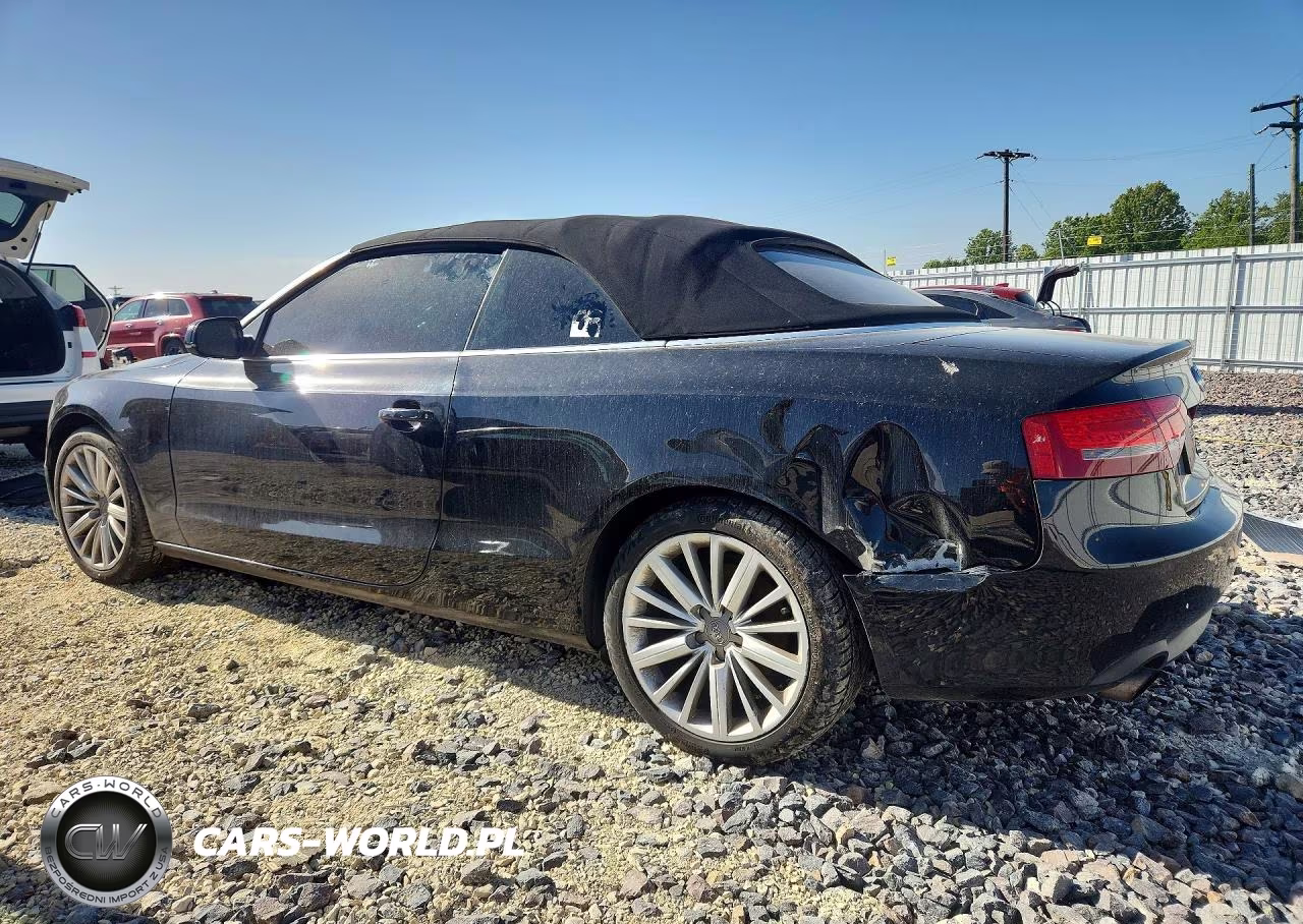 2012 Audi A5 Premium Plus VIN:WAULFAFH5CN001700 - 2