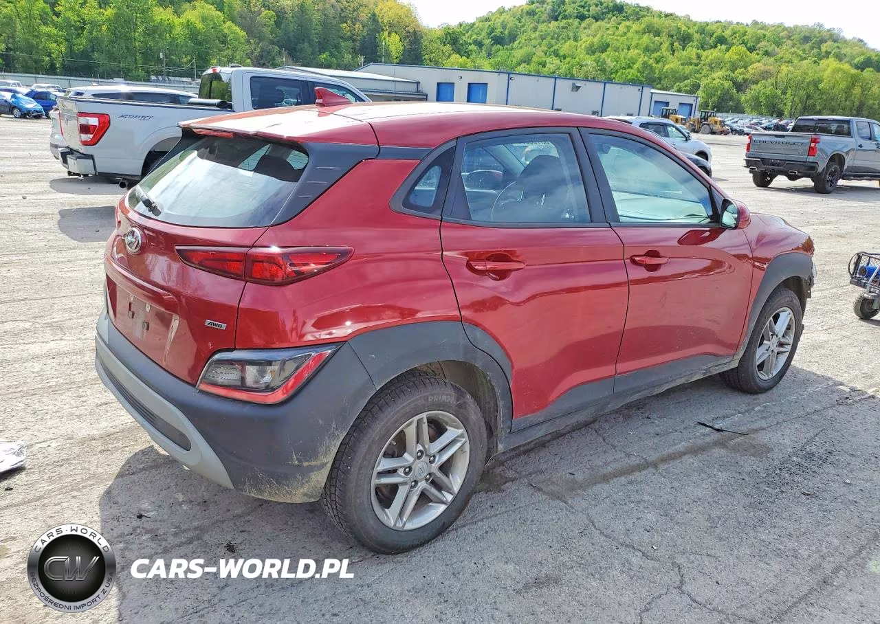 2022 Hyundai Kona Se VIN:KM8K2CAB6NU759901 - 3