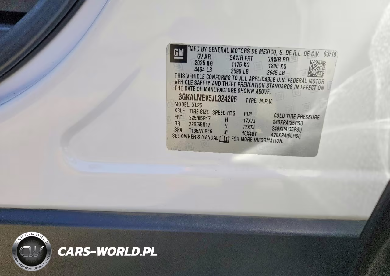 2018 GMC Terrain Sle VIN:3GKALMEV5JL324206 - 12