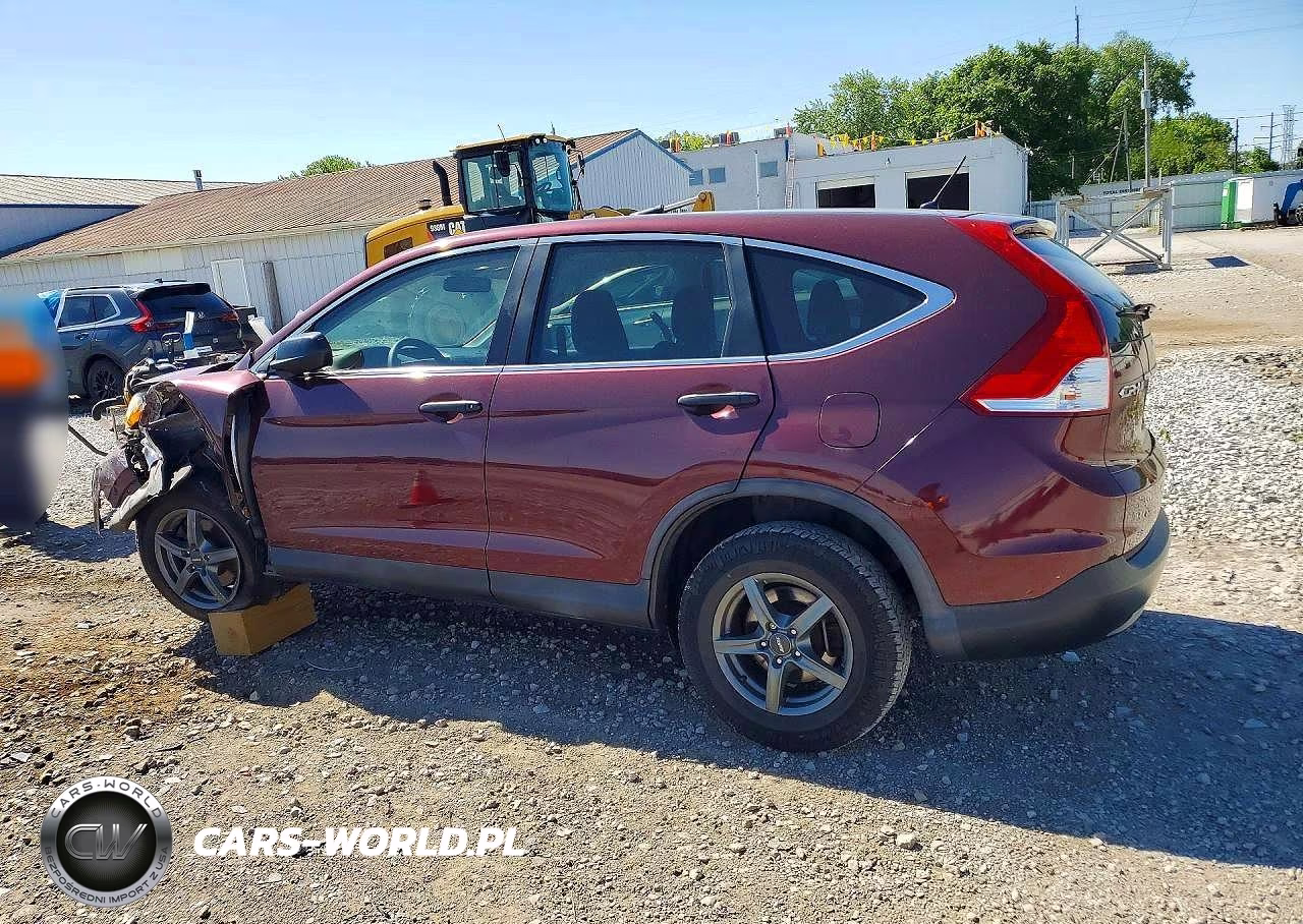 2014 Honda Cr-V Lx VIN:5J6RM3H31EL019796 - 2