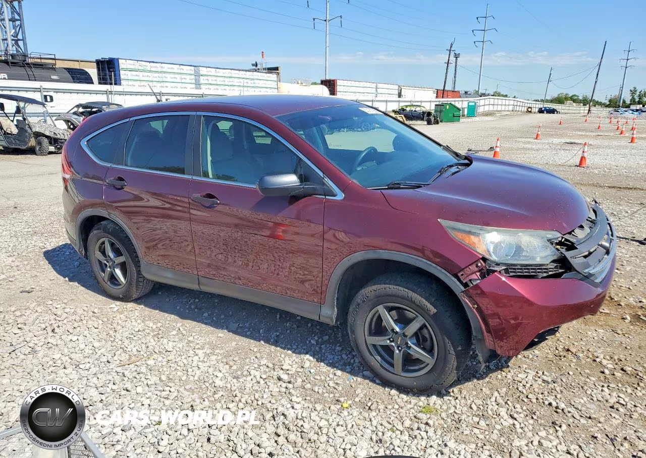 2014 Honda Cr-V Lx VIN:5J6RM3H31EL019796 - 4