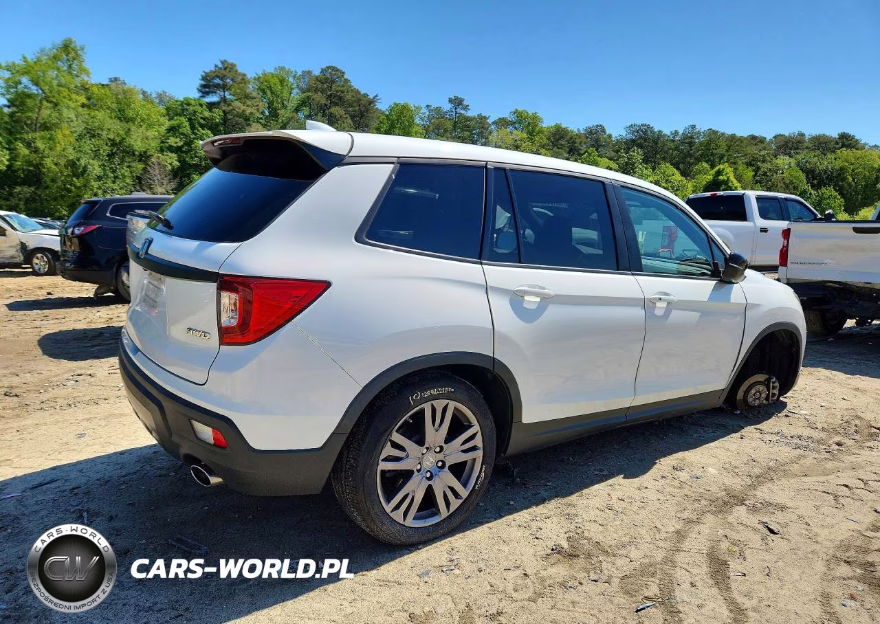 2021 Honda Passport Exl VIN:5FNYF8H53MB007127 - 3