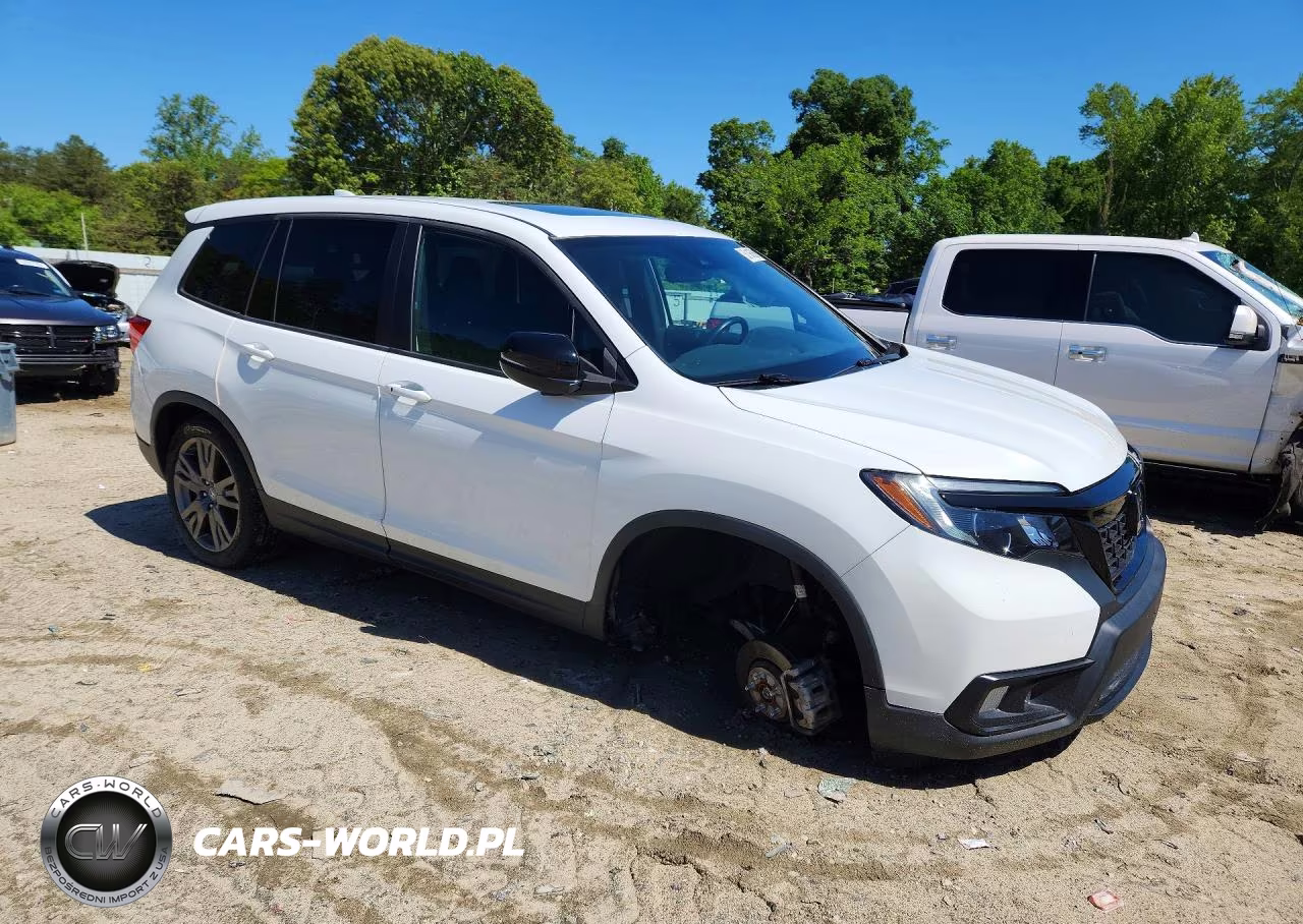 2021 Honda Passport Exl VIN:5FNYF8H53MB007127 - 4