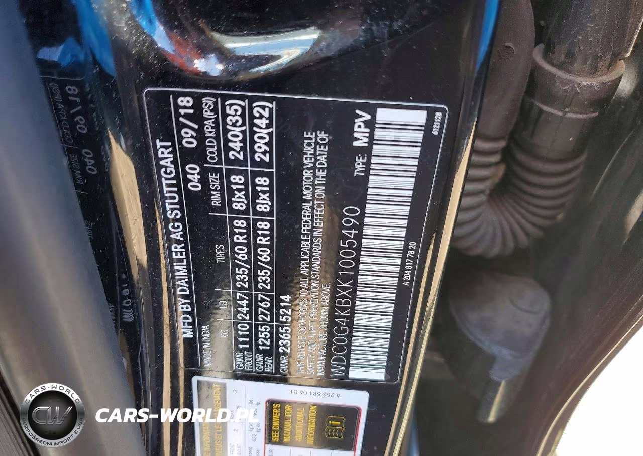 2019 Mercedes-Benz Glc 300 4Matic VIN:WDC0G4KBXK1005490 - 13