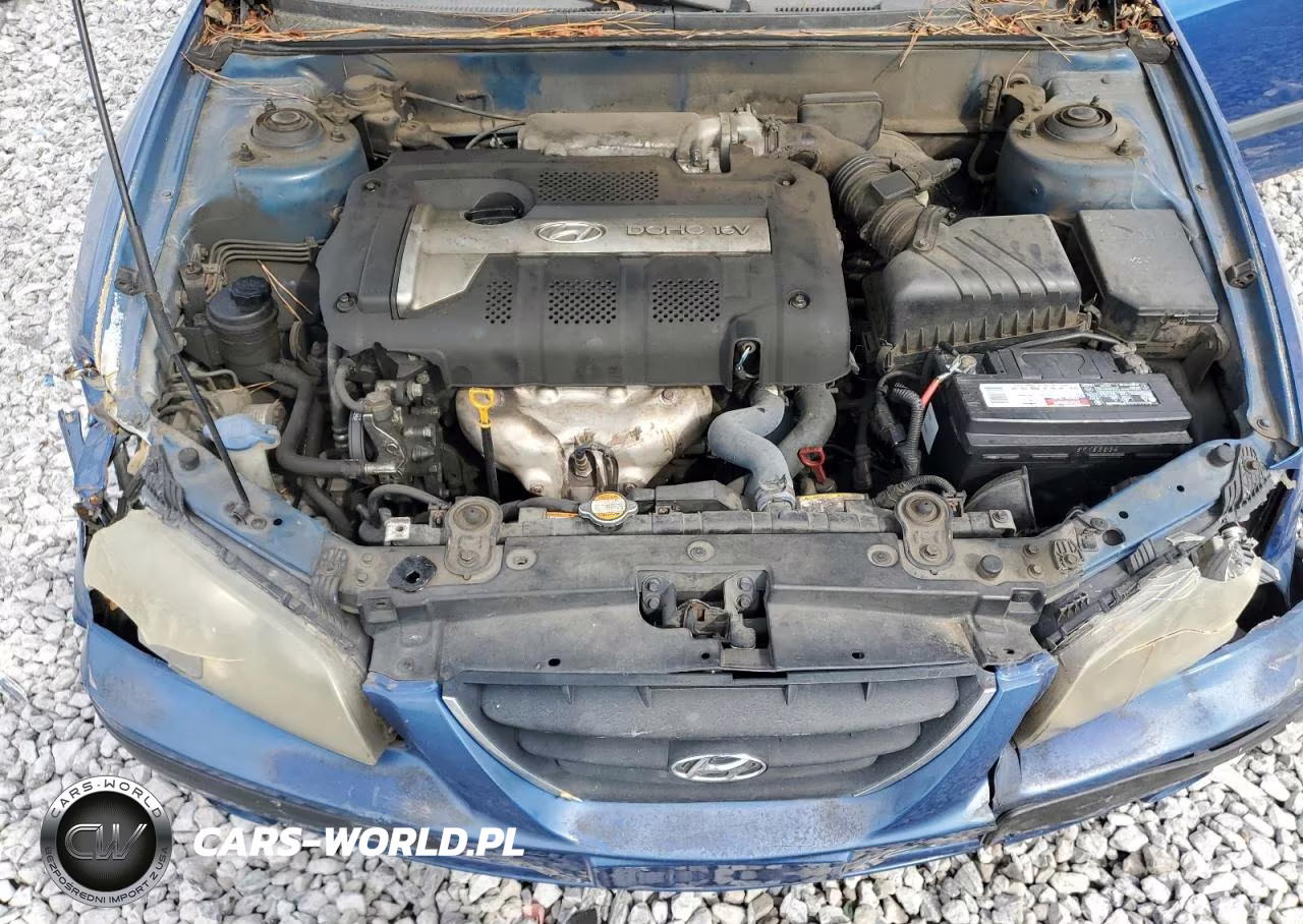 2006 Hyundai Elantra Gls VIN:KMHDN56D46U197858 - 11