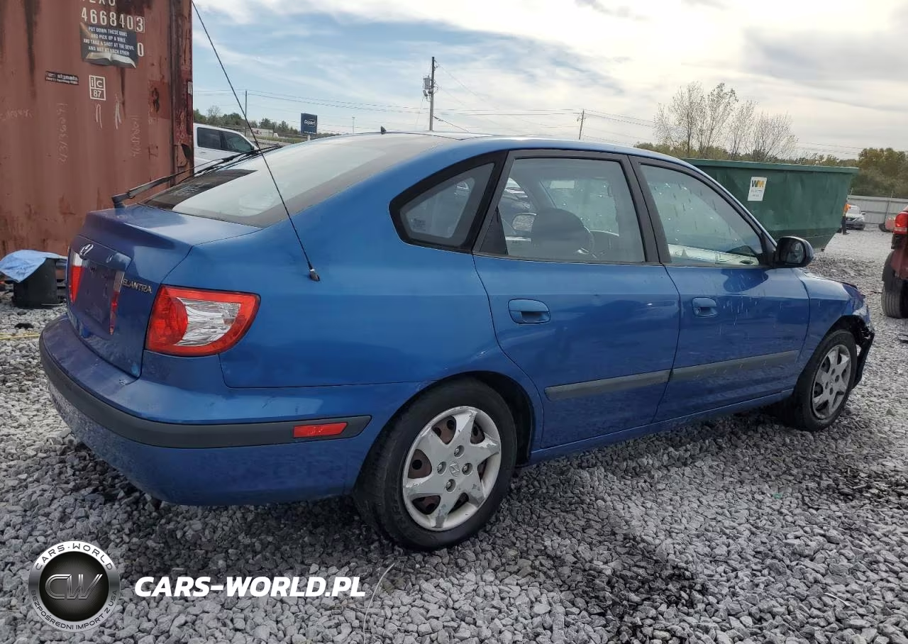 2006 Hyundai Elantra Gls VIN:KMHDN56D46U197858 - 3